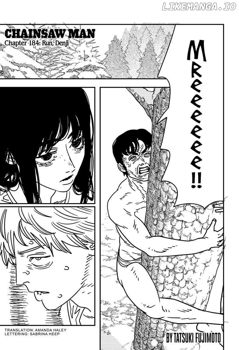 Chainsaw Man, Chapter 184 image 01